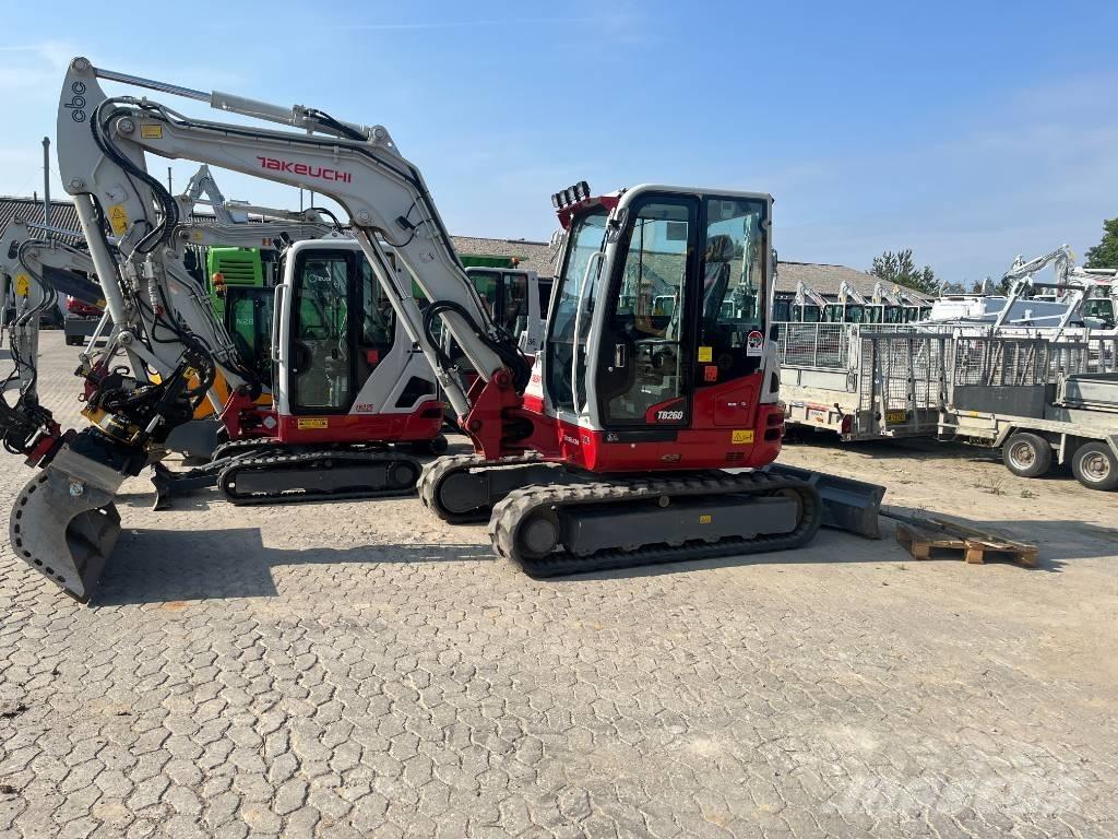 Takeuchi TB 260 Minigravere <7t