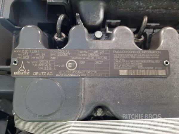 Deutz D2011 L04 Motorer