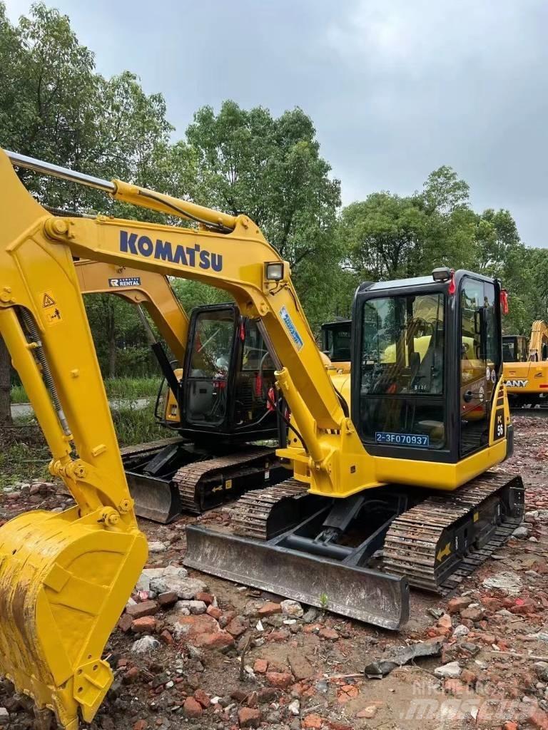 Komatsu PC56-7 Beltegraver