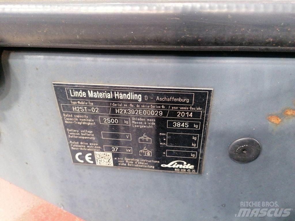 Linde H25T-02 Propan trucker