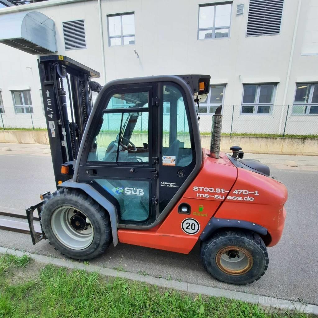 Manitou MSI 35 Terrenggående gaffeltruck