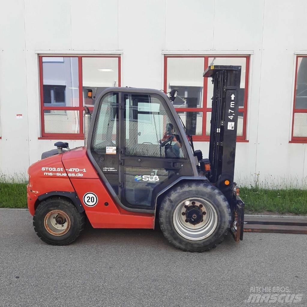 Manitou MSI 35 Terrenggående gaffeltruck