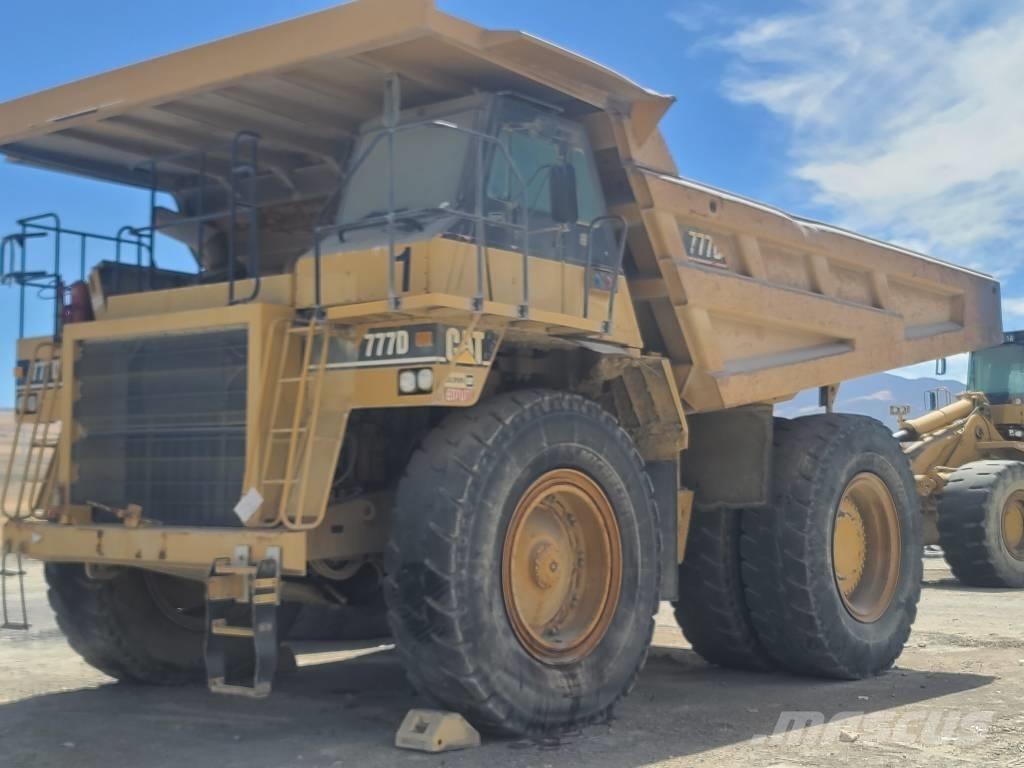 CAT 777D Rammestyrte Dumpere