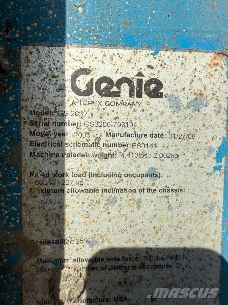 Genie GS 2632 Sakselifter