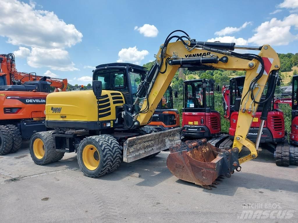 Yanmar B 95 W Hjulgravere