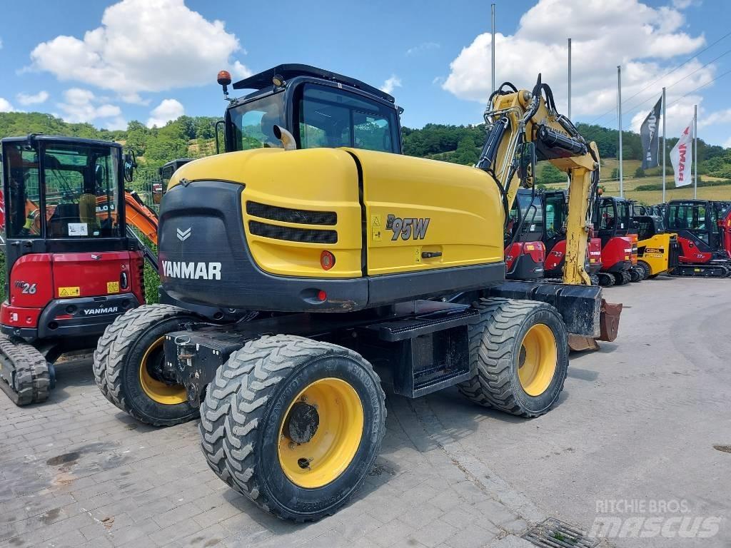 Yanmar B 95 W Hjulgravere