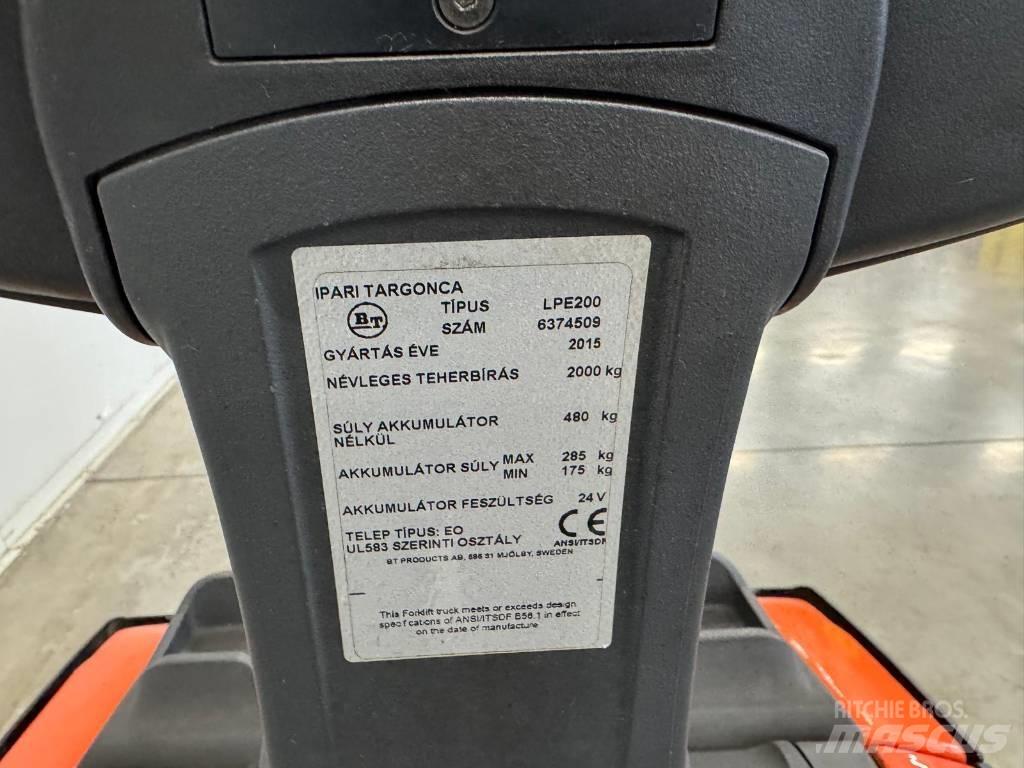 Toyota 10792 LPE 200 Elektriske trucker