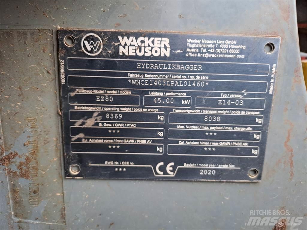 Wacker Neuson EZ80 Beltegraver