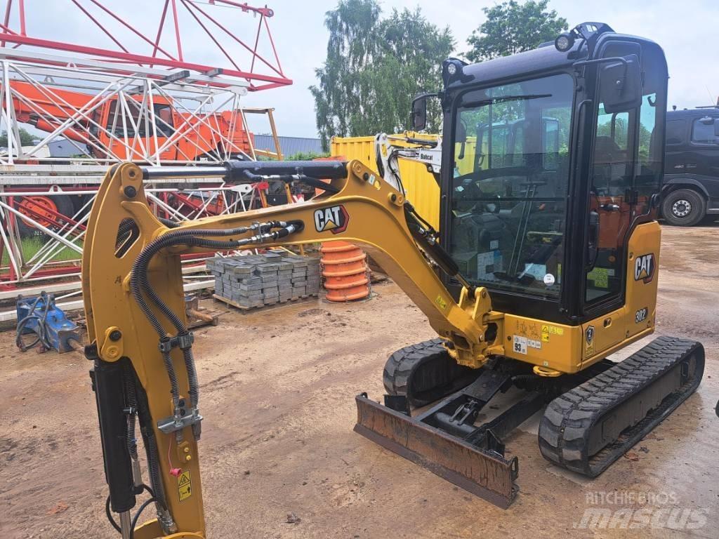 CAT 302cr Minigravere <7t
