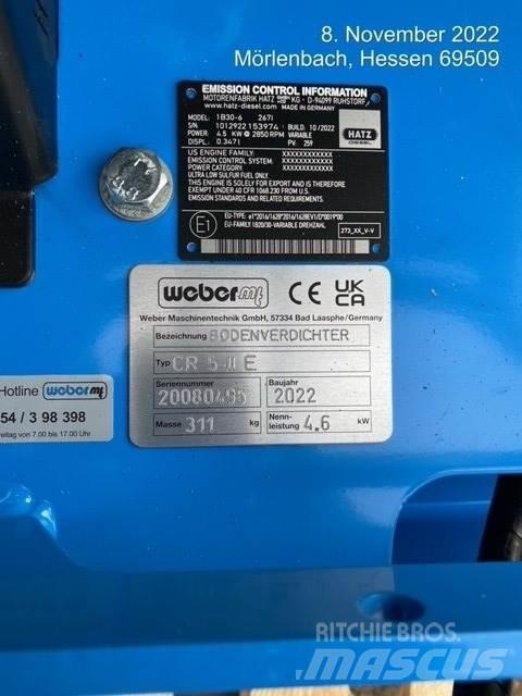 Weber CR5-II E Vibroplater