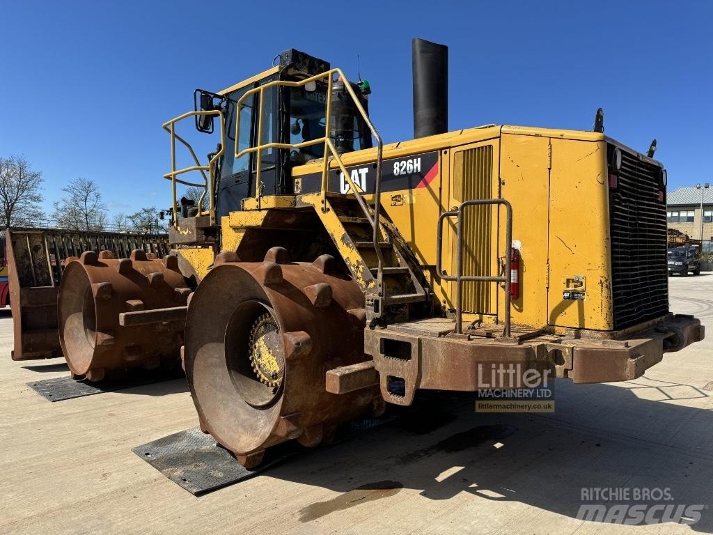 CAT 826H Avfallspresser
