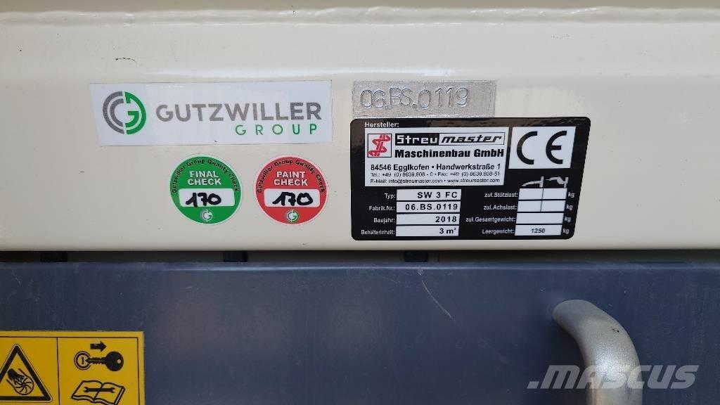 Streumaster SW3FC Asfalt resirkulering