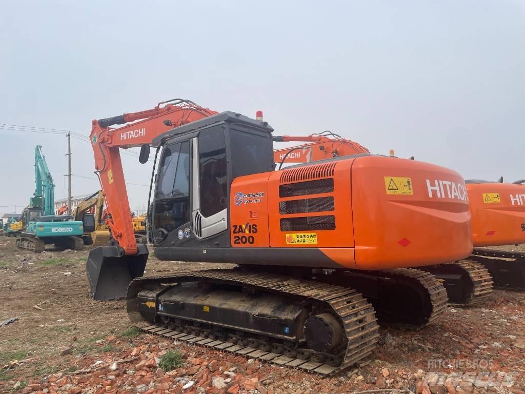 Hitachi ZX 200 Beltegraver