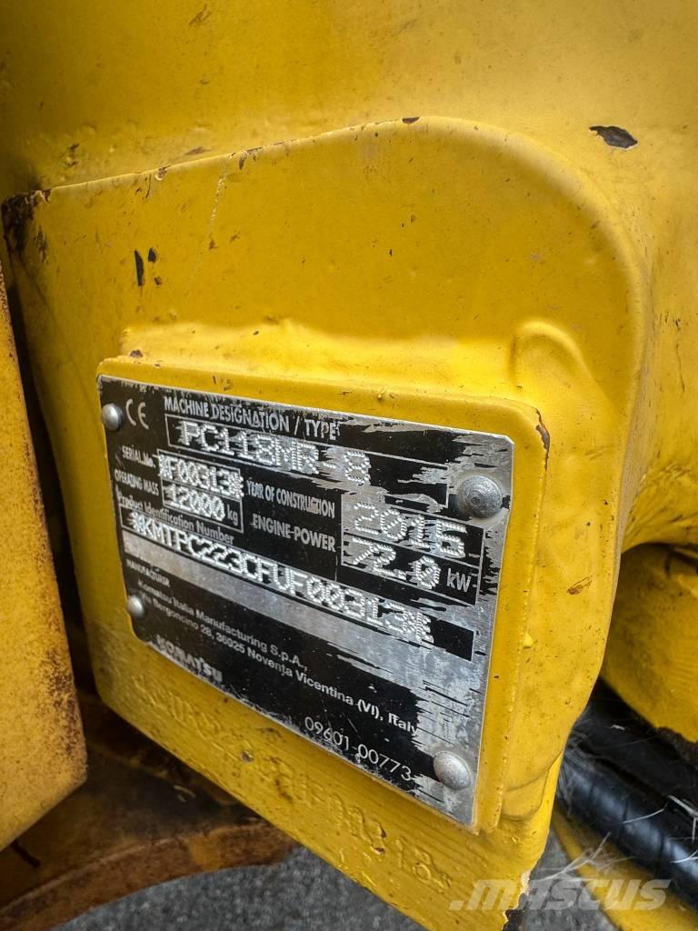 Komatsu PC 118 MR-8 Beltegraver