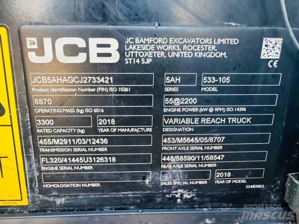 JCB 533-105 Teleskoplastere