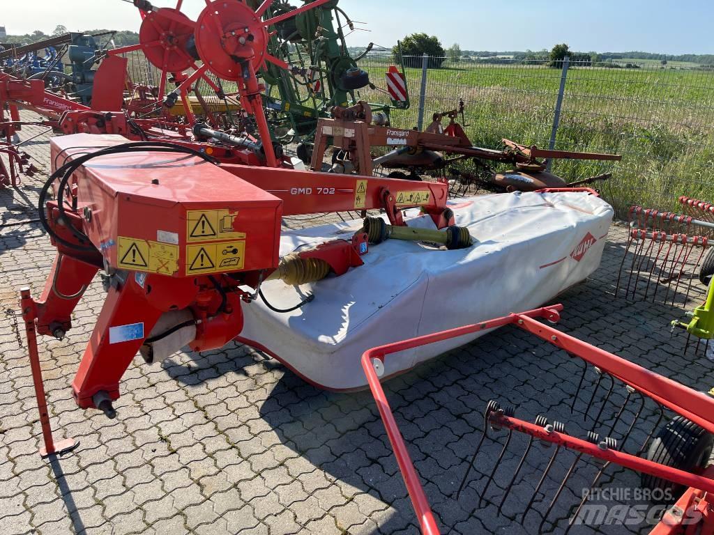 Kuhn GMD 702 Beitepussere og toppkuttere