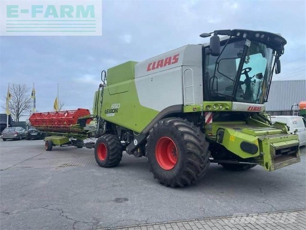 CLAAS lexion 650 Skurtreskere
