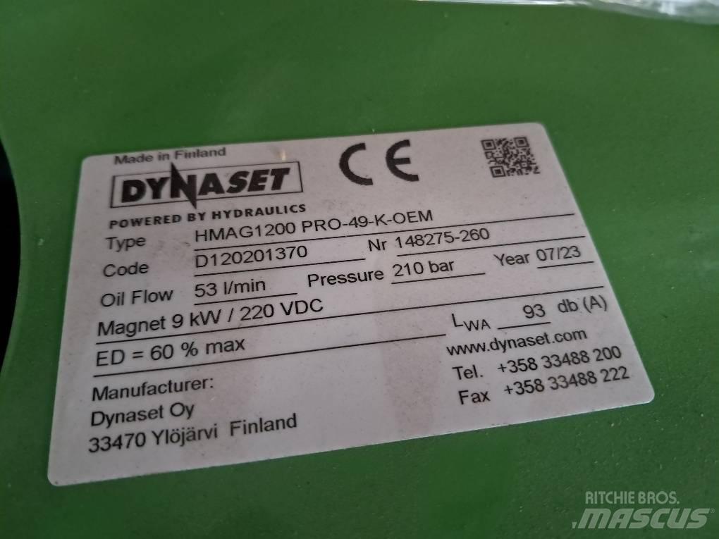 Dynaset HMAG1200 Andre komponenter
