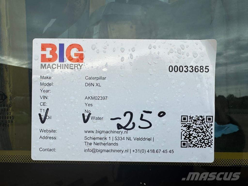 CAT D6N XL Dozere Beltegående