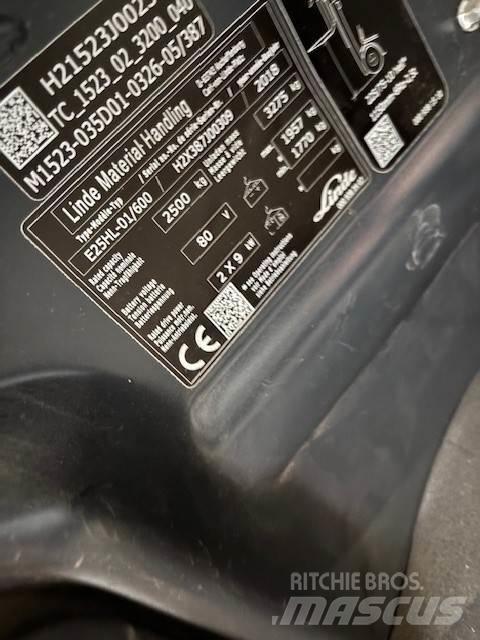 Linde E25/600HL Elektriske trucker