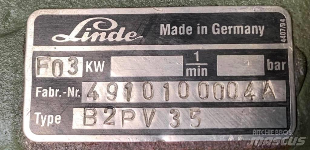 Linde B2PV 35 Hydraulikk