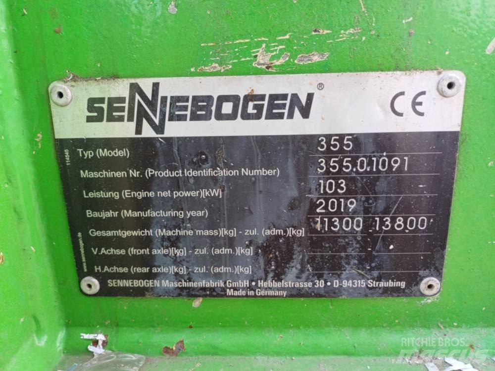 Sennebogen 355E Gravemaskiner for avfallshåndtering