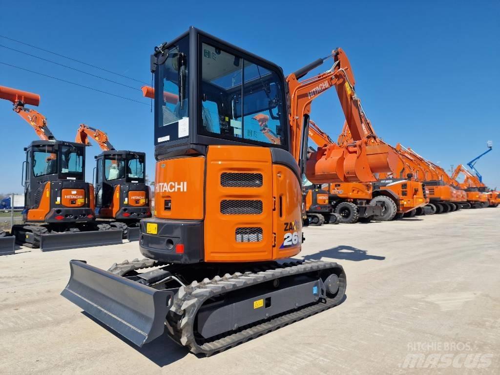 Hitachi ZX 26 U-6 Minigravere <7t