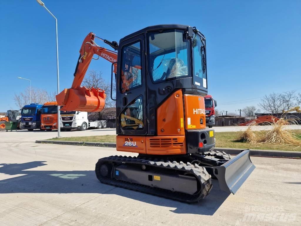 Hitachi ZX 26 U-6 Minigravere <7t