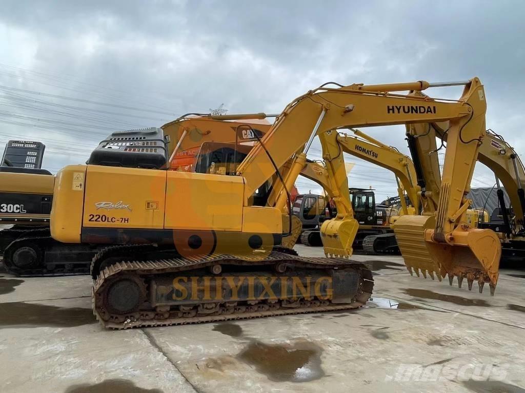 Hyundai Robex 220-7 Beltegraver