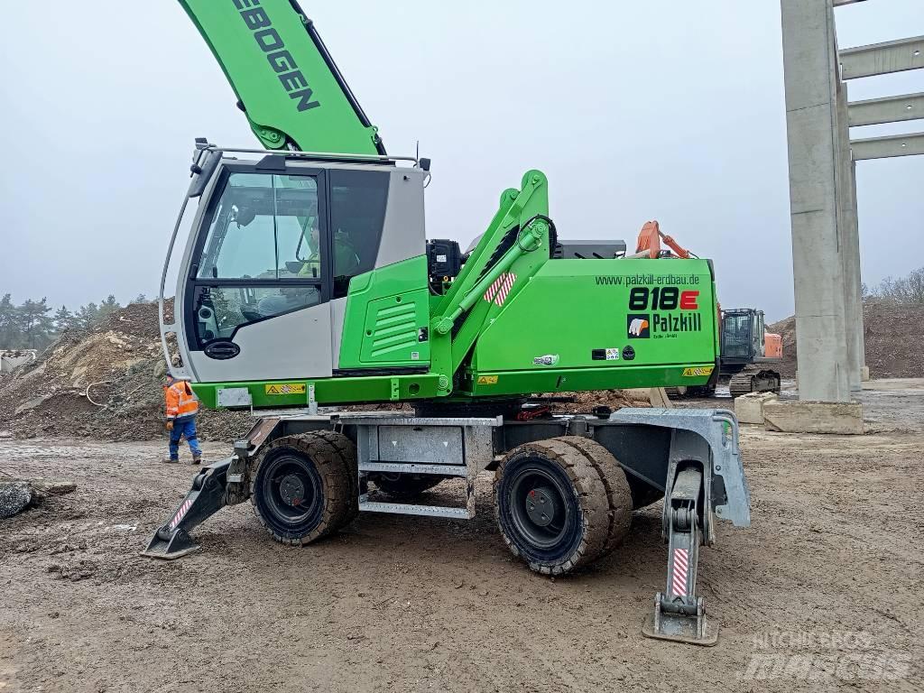 Sennebogen 818E Gravemaskiner for avfallshåndtering