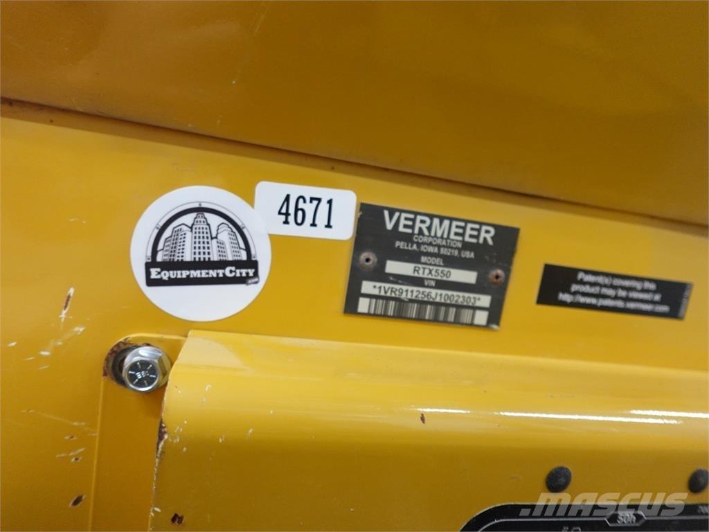 Vermeer RTX550 Kjedegravere