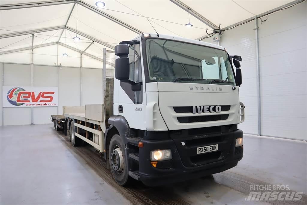 Iveco STRALIS 420 DRAWBAR Planbiler