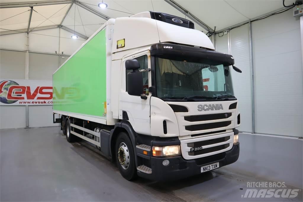 Scania P280 Fryse containere