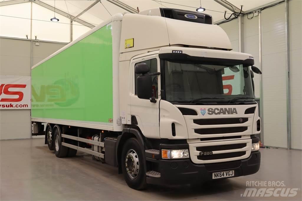 Scania P280 Fryse containere