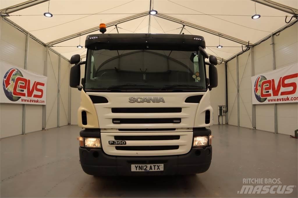 Scania P360 DROPSIDE REAR Røff terreng kraner