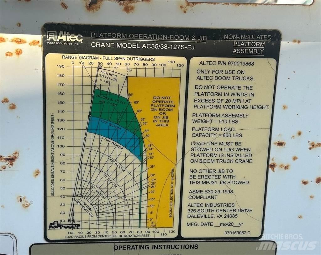 Altec 970019868 Kran deler og utstyr