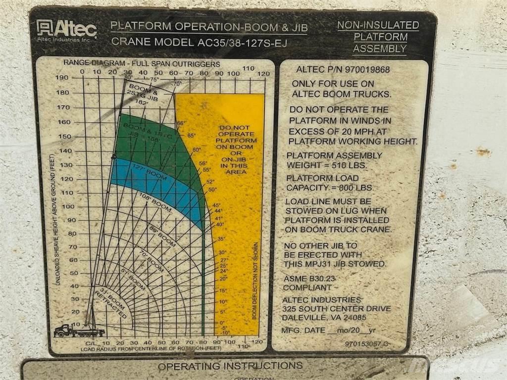 Altec 970019868 Kran deler og utstyr
