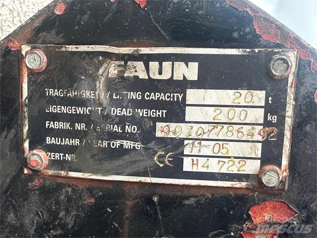 Faun 99707786492 Kran deler og utstyr