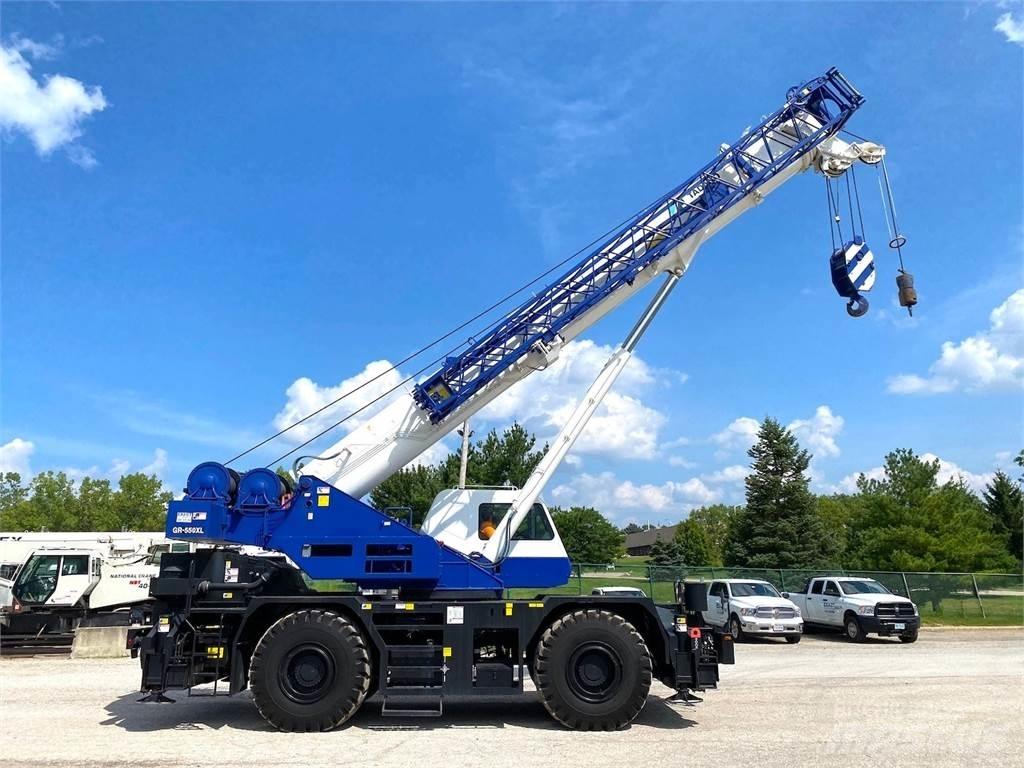 Tadano GR-550XL-3 Røff terreng kraner