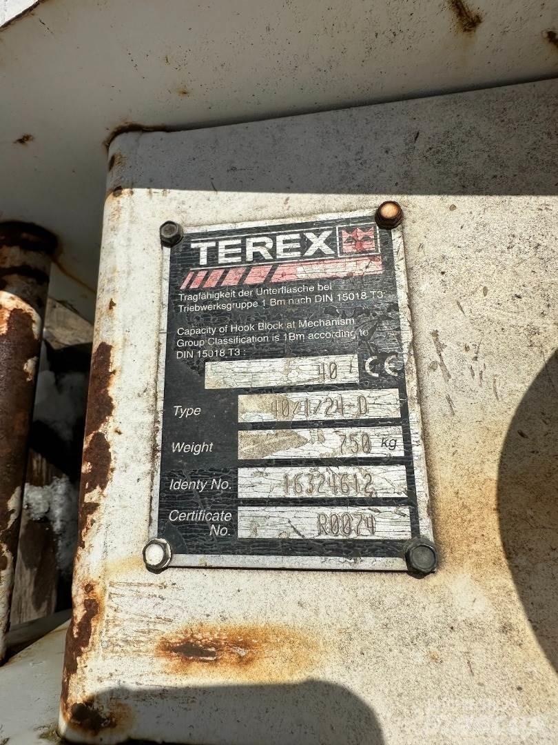 Terex 16324612 Kran deler og utstyr