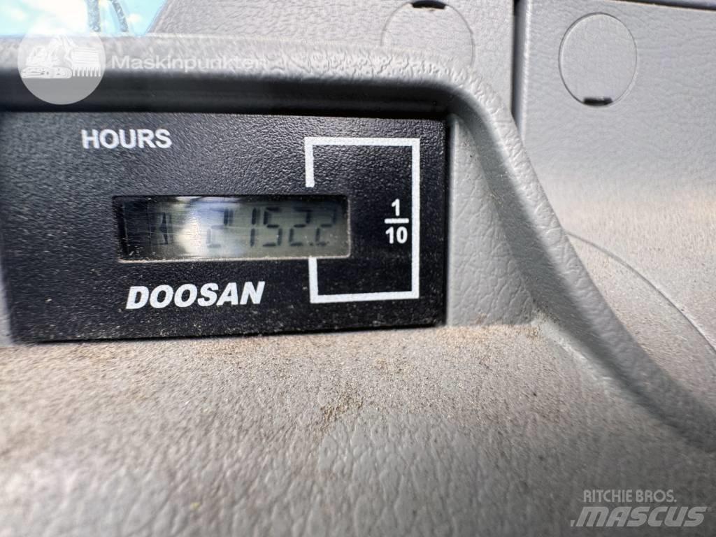 Doosan DX 160 W Hjulgravere