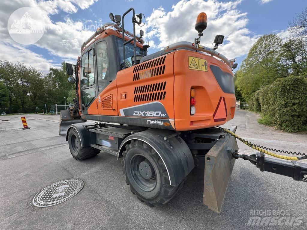 Doosan DX 160 W Hjulgravere