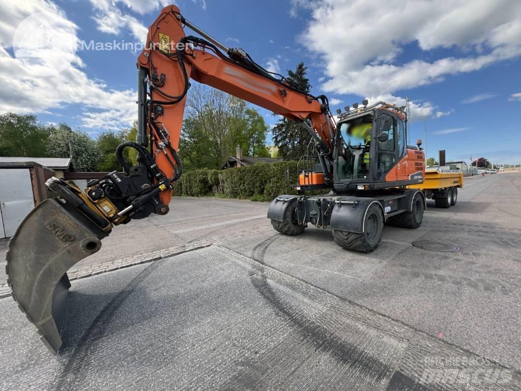 Doosan DX 160 W Hjulgravere