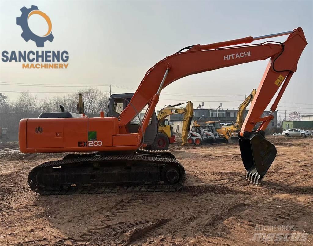 Hitachi EX 200 Beltegraver