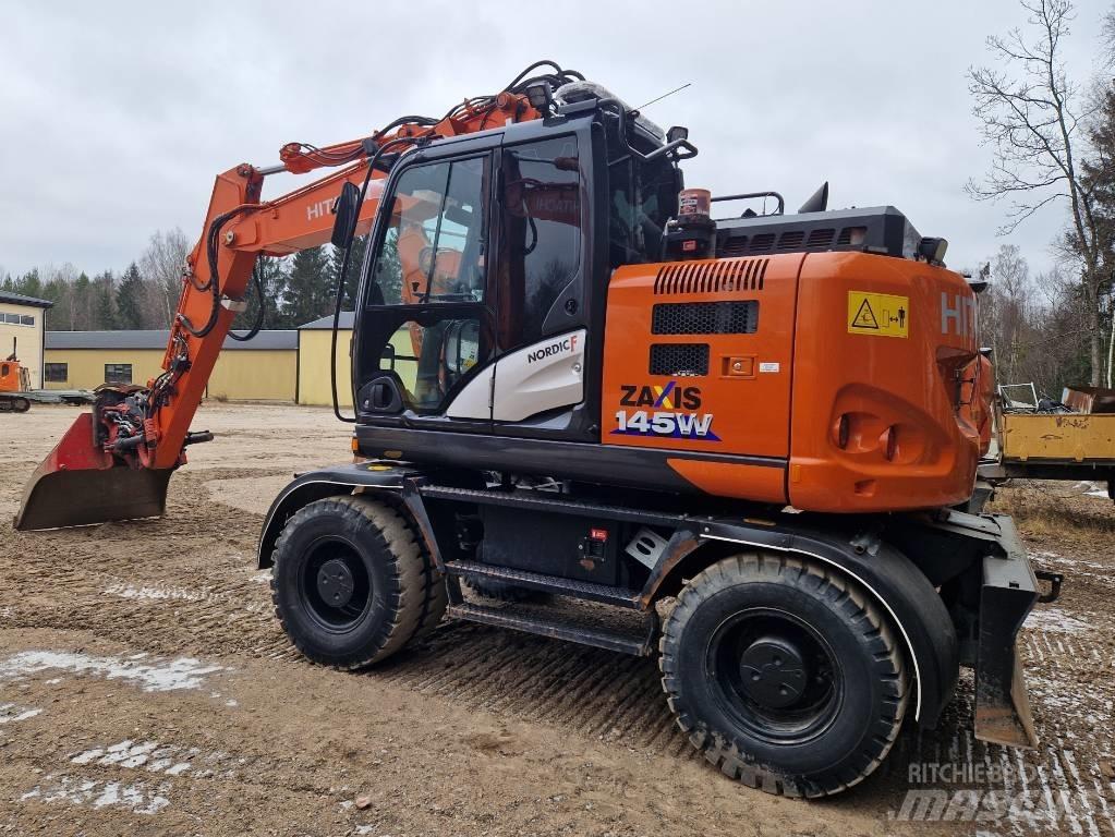 Hitachi ZX 145 W-6 Hjulgravere