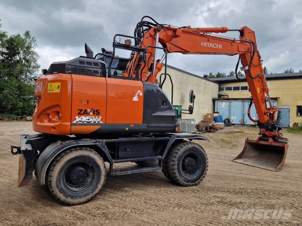 Hitachi ZX 145 W-6 Hjulgravere