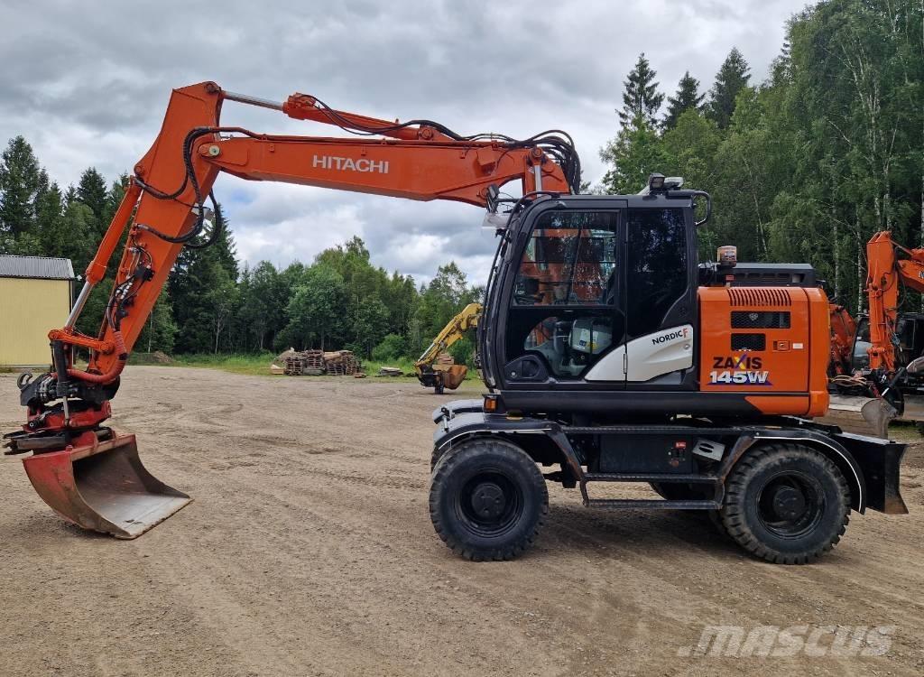 Hitachi ZX 145 W-6 Hjulgravere