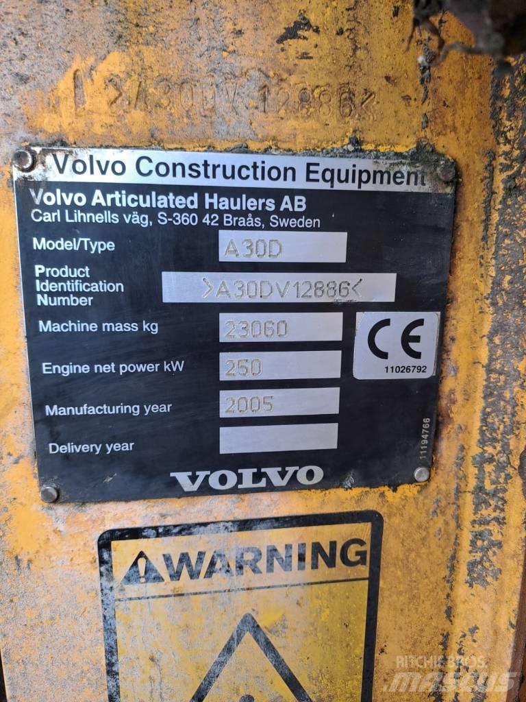 Volvo A 30 D Rammestyrte Dumpere