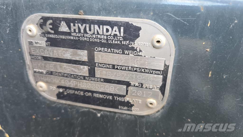 Hyundai HX 145 LCR Beltegraver