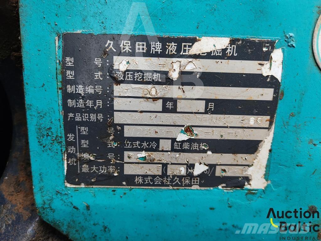 Kubota KX155-3 Minigravere <7t